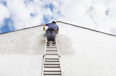 Peinture extérieure à Barjac — façades et ravalement